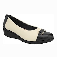 ZAPATO JOANETE MUJER PICCADILLY PRETO/OFF WHITE 11713700000001