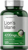 Horbäach Extracto de Hongo Melena de Leon 4200 mg  120 Cápsulas