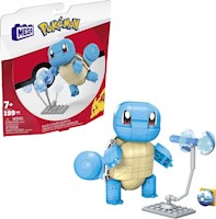 Mega Pokémon: Build & Show Squirtle, 199 piezas, 1 personaje posable