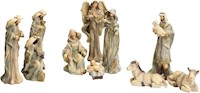 Transpac Imports, Inc. Nativity - Juego navideñas de piedra