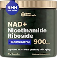 Nad Nicotidamina +Resveratrol Alta Pureza 900 mg