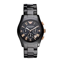 Reloj Emporio Armani AR1410 Black Ceramic para Caballero