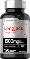 Longjack Tongkat Ali 1600 Mg 120 Capsulas Horbaach