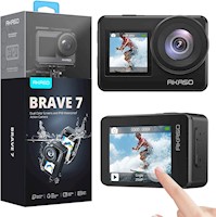 AKASO Brave 7 4K30FPS 20MP WiFi Action Camera with Touch Screen IPX8
