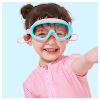 Lentes de Natación Infantiles 3D con Proteccion Oidos