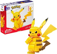 Pokémon Mega Juego Construcción Figuras Acción: Jumbo Pikachu, 806 piezas