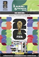 PRE VENTA 2026 Panini FIFA World Cup Sticker Starter Bundle (PRE-VENTA)