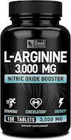 Zeal Naturals L-Arginine 3000 mg 150 tabletas