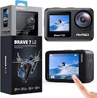 AKASO Brave 7 LE 4K30FPS 20MP WiFi Action Camera with Touch Screen Vlog Camera