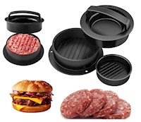 Set de Moldes para Hamburguesas Caseras Mini Burgers y Rellenas