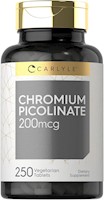 Carlyle Picolinato De Cromo 200 Mcg 250 Tabletas