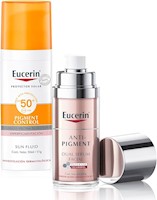 Kit Eucerin Serum facial anti manchas Anti Pigment,30ml + Protector solar facial anti manchas FPS 50+ Anti Pigment Sun, 50ml