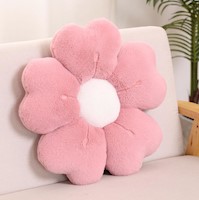 Cojín en forma de flor decorativas con suave piel