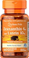 Zeaxanthin 4mg & Lutein 10mg Carlyle - 60 capsulas