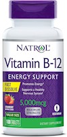 Natrol Vitamin B-12 Energy Support 5000 mcg 100 tabletas