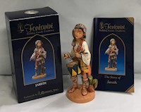 Figura italiana de pueblo de la natividad