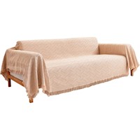 Funda de sofá  geométrica de tela jacquard (L, 71" x 118")