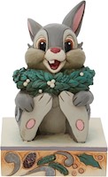 Bambi Thumper - Figura de acebo de Navidad