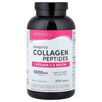 Neocell Grassfed Collagen Peptides Vitamin C & Biotin 6000mg 270 Tabletas