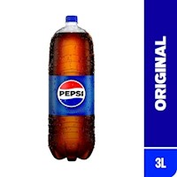 Gaseosa PEPSI COLA Botella 3L