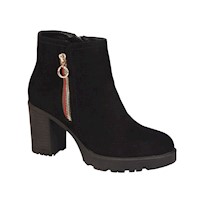 STHEF - Botines Ankle Boots 7314 TXTL Color:NEGRO (35-39)