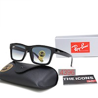 LENTES DE SOL RAYBAN WARREN RB4396/ COLOR: NEGRO TRANSPARENTE