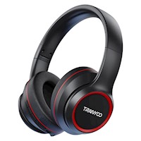 Audífonos Bluetooth 5.3 TRANYOO BASS Música 100 Horas Sonido 360ºc