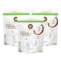 PACK 3 BEBIDA DE COCO EN POLVO 250G HEALTHNATURAL