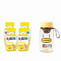 COMBO GOMITAS PARA NIÑOS ELITE NUTRITION KIDS - 4 ELITE OMEGA + TOMATODO