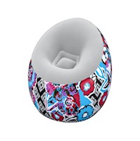 Sillón inflable Floral 112x66cm - Bestway