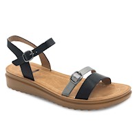 SANDALIA MUJER STHEF CASUAL NEGRO 8164