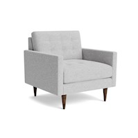 Sillón Butaca Modelo Darnell plata