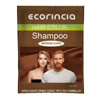 SHAMPOO TINTA EN SACHET 30ML ECORINCIA – MARRÓN CLARO