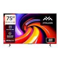 TV IFFALCON 75" 4K ULTRA HD GOOGLE TV SMART TV 75U65