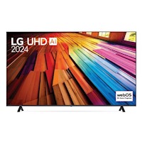 TV LG 75" LED 4K UHD ThinQ AI WebOS 24 75UT8050PSB 2024