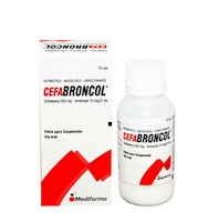 Cefabroncol Suspensión Oral - Frasco 75 ML