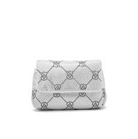 Mini Cartera Victoria Secret Logo Convertible - Plateado