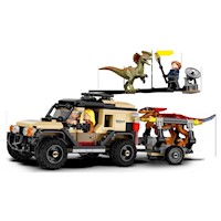 LEGO 76951 Transporte del Pyrorraptor y el Dilofosaurio