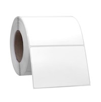 04 Rollos de 500 etiquetas adhesivas térmico 76x50mm para código de barras