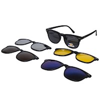 LENTES DE SOL UNISEX 5CAMBIOS 2346A SUNTIME - 1028298
