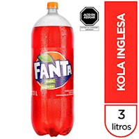 Gaseosa FANTA KOLA INGLESA Botella 3L