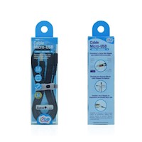 i2Go Cable Micro USB Android de 1.2 MT - Negro