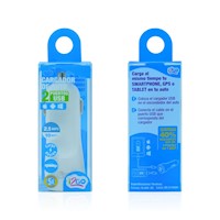 i2Go Cargador de Auto 2 Entradas USB de 3.1 AMP - Blanco