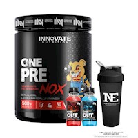 INNOVATE NUTRITION ONE PRE NOX 500 GR. FRUIT PUNCH + SHAKER