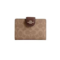 Billetera Coach Medium Corner Zip CW786 IMXHE