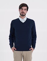 Sweater Dockers V-Neck Grey Pembroke