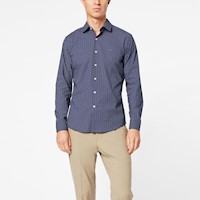 Camisa Dockers 360 Woven Crown Blue