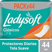 Protectores dirarios Ladysoft clasico  x44