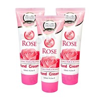 PACK 3 CREMA DE ROSAS PARA MANOS 120ML NEVADA