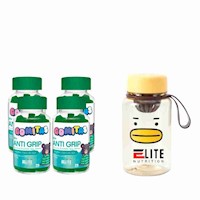 COMBO GOMITAS PARA NIÑOS ELITE NUTRITION KIDS - 4 ELITE ANTI GRIP + TOMATODO